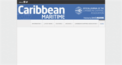 Desktop Screenshot of caribbean-maritime.com